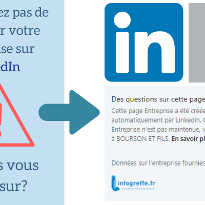 Linkedin Page Entreprise infogreffe